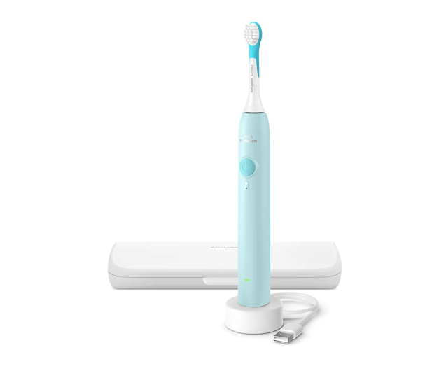 Philips Sonicare Szczoteczka soniczna for Kids HX6500/33 (błekitna, etui) - 1574078 - zdjęcie